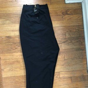 Collection Plus Straight Leg Black Pant